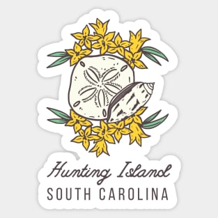 Hunting Island South Carolina SC Tourist Souvenir Sticker